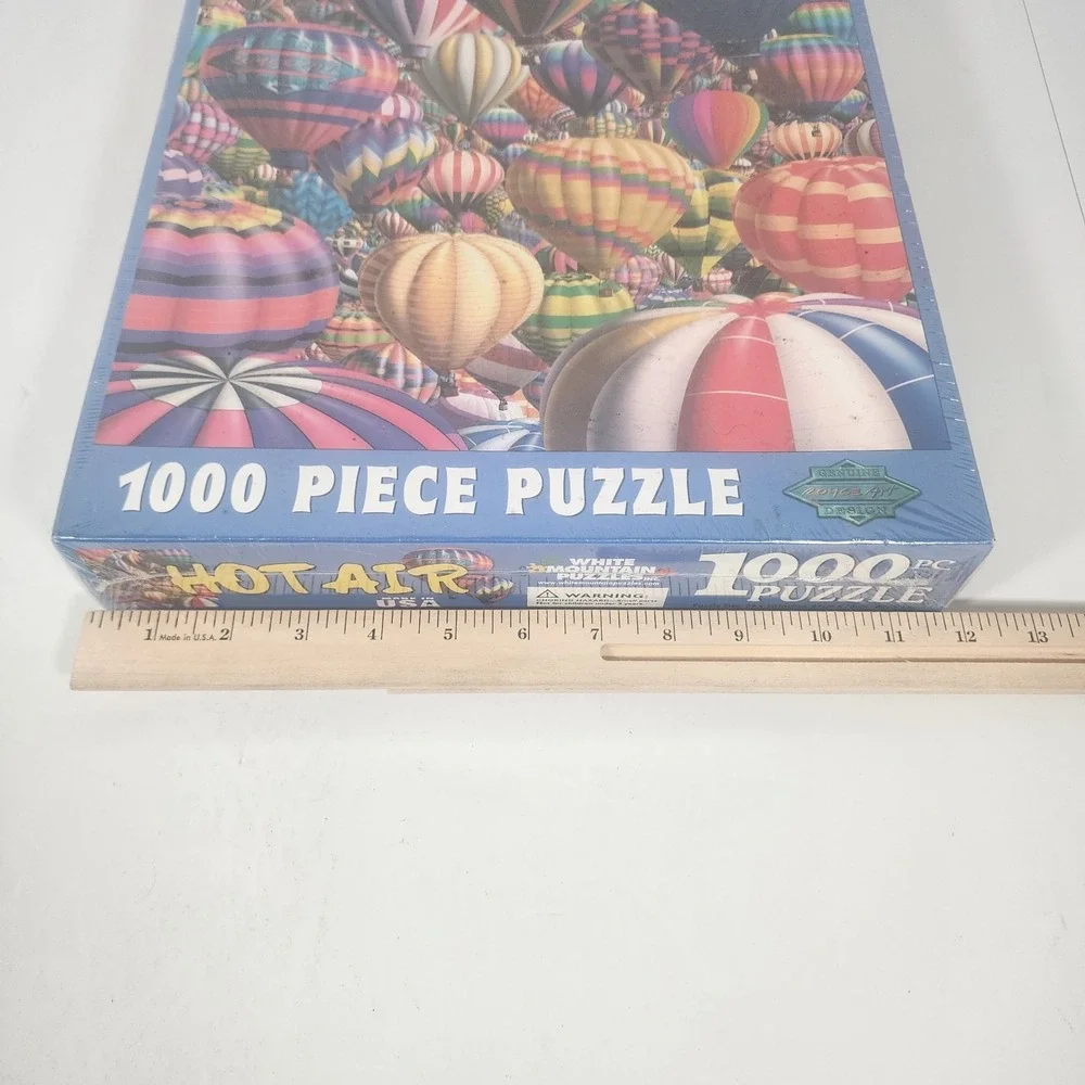 White Mountain HOT AIR 1000 Piece Jigsaw Puzzle #24819 Royce McClure NEW Sealed‎
